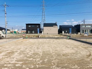 60坪超の分譲地（全5区画）