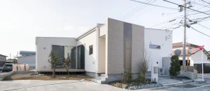 66坪の敷地に建つ平屋